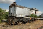 DRGW 10300, ex D&SL 150-ton crane, and DRGW X-3317 at Burnham Shop